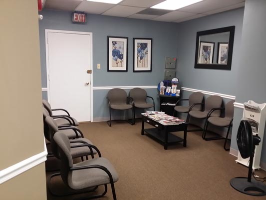 Chiropractic Alexandria VA Waiting Room
