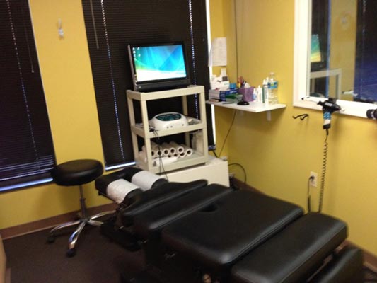 Chiropractic Columbia MD Adjustment Table