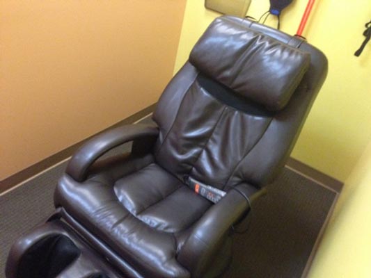 Chiropractic Columbia MD Massage Chair