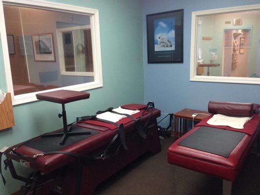 Chiropractic Columbia MD Treatment Table