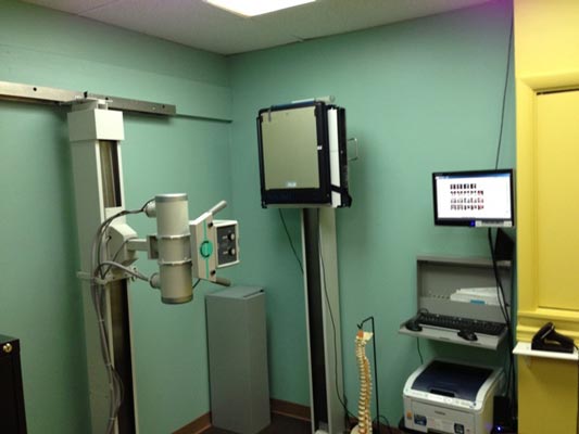 Chiropractic Columbia MD Xray Room