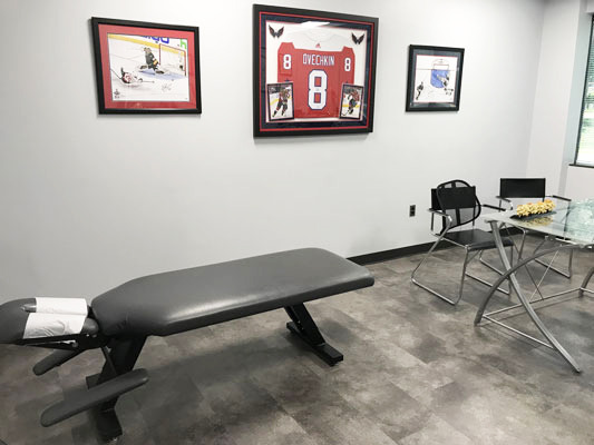 Chiropractic Germantown MD Sports Wall